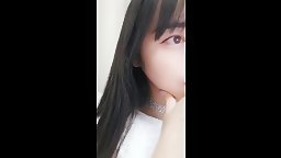 Beautiful Chinese Korean Model Kiki Self Licking Masturbation 中韓混血兒萌妹子KiKi自拍 4