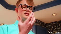 BRAZZERS Flawless Seduction Of Nerdy Whiteboy - HD