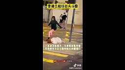 LKF港女疑偷食遭男友狂毆 2