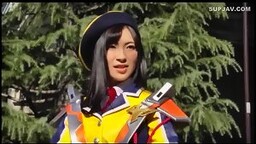 [モザイク破壊]GHOR-15 セキュリティ・ガード アーマメント ガードイーグル あやね遥菜 -